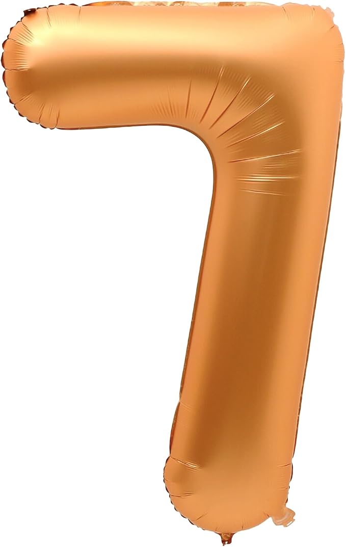 Number 7 Balloon, 7 Balloon, Number Balloons 40 Inch by VHUWE