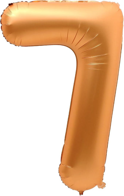 Number 7 Balloon, 7 Balloon, Number Balloons 40 Inch by VHUWE