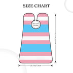 Beard Trimming Hair Catcher, LGBT Pride Flag Transgender Shave Bib, Non-Stick Bib Apron Waterproof, Shaving Tool for Men for Husband Father’s Day