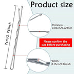 YINGFENG 220PCS 2.76 Inch Silver Bobby Pins for Women, Large Bobby Pins with Box, Reusable Non Slip Hair Pins, Great for Thick Hair