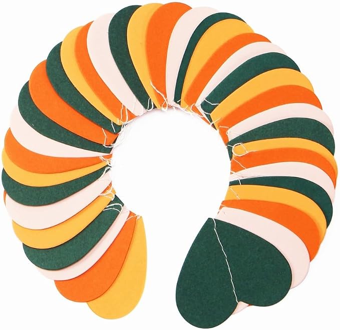 Pink Green Orange Party-Decorations Heart-Garland - 52ft Little Cutie Baby - Image 3