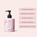 Maria Nila Color Refresh Pink Pop, 10.1 Fl Oz / 300 ml, Pink Color Bomb, Semi-Permanent Pigments, 100% Vegan & Sulfate/Paraben free