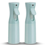 Spray Bottle for Hair (6.8OZ /200ML) Continuous Ultra Fine Mist Sprayer for Hair, Salons, Barber, Plants, Skin Care, Cleaning 2 Pack Blue