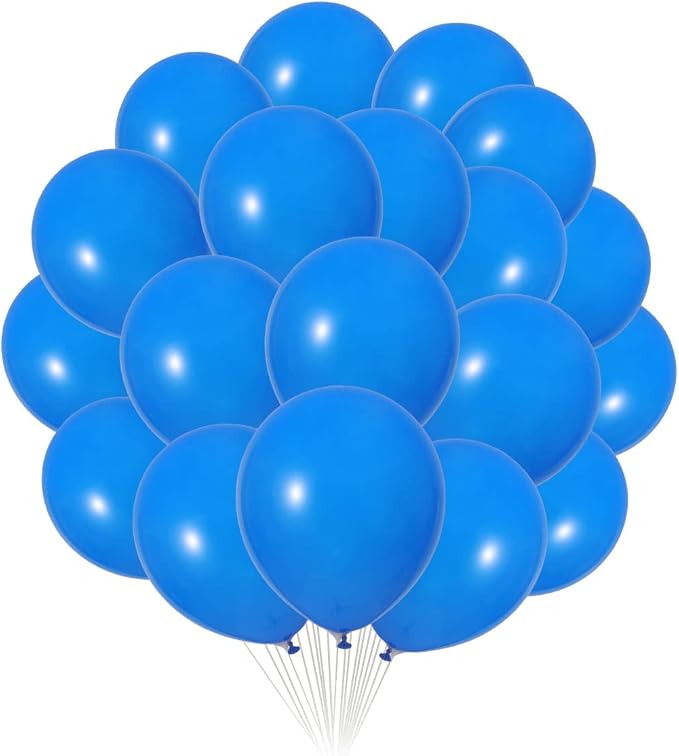 300 Pack Blue Balloons 12 inch Blue Latex Party Balloon Bulk by ZWZLIULIAN