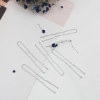 330 Count U Shaped Silver Hair Pins for Buns, YINGFENG 2.4inch Bun Pins Silver Hair Pins for Women with Storage Box for Updos French Twists