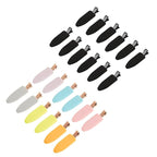 minihope Flat Hair Clips Makeup Hair Clips for Bangs 24 Cont (light colors & Black)…