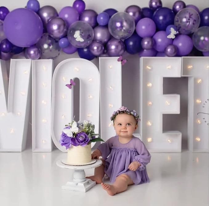 3FT Tall Mosaic Balloon Frame Letters Big Marquee Light Up Letters DIY Kit - Image 7