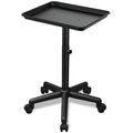Premium Aluminum Salon Tray, Sturdy Five feet Base Adjustable is Used for Salon Tray on Wheels, tattooing, Beauty Spa, Dentist, Etc.…(Black)
