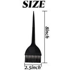 14PCS 2.5x8inch Hair Dye Brushes, Color Tint Applicator, Hair Coloring Dying Brush Kit for Solon Black