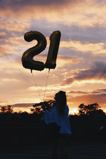 Black 21 Balloon - Image 8