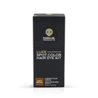 Parallel Products - Luxe Color (Light Brown) - Cream Hair Dye - 25mL - Tint for Professional Spot Coloring - With Cream Developer, Mixing Dish and Application Brush - Covers Grey Hair - Root Touch Up