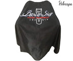 Barber Cape for Men, Haircut Cape with Snaps, Professional Salon Cutting Cape, Large Waterproof Hairdressing Cape Gown Apron for Hairstylist- 63”× 56”(Barbershop Pattern)