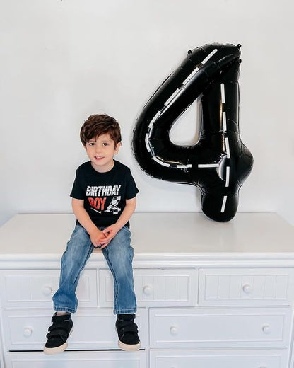 Line 9 Balloon - Number Balloon 40 Inch, 9th Line Birthday Decorations | Giant - Image 4