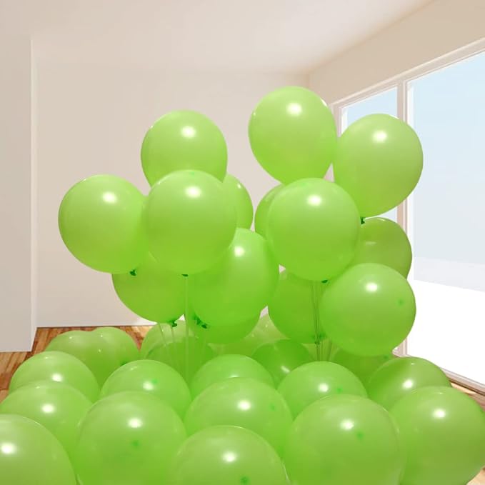 300 Pack Lime Green Balloons 12 inch Green Latex Party Balloon Bulk - Image 5