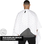 Barber Strong The Barber Cape Haircut Cover for Men, Hair Repelling and Static-Reducing Material, Water Resistant Fabric
