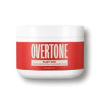 Overtone Semi Permanent Hair Color Conditioner, Extreme Red is now Ruby Red, 8 oz, Nourishing, Damage-Free, Color Depositing Mask for All Hair Types with Shea Butter & Coconut Oil, Cruelty-Free
