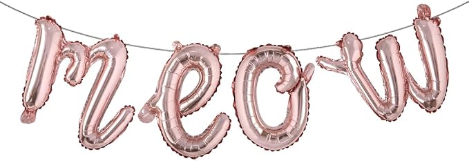 Cat Birthday Party Balloons by RUIANSI