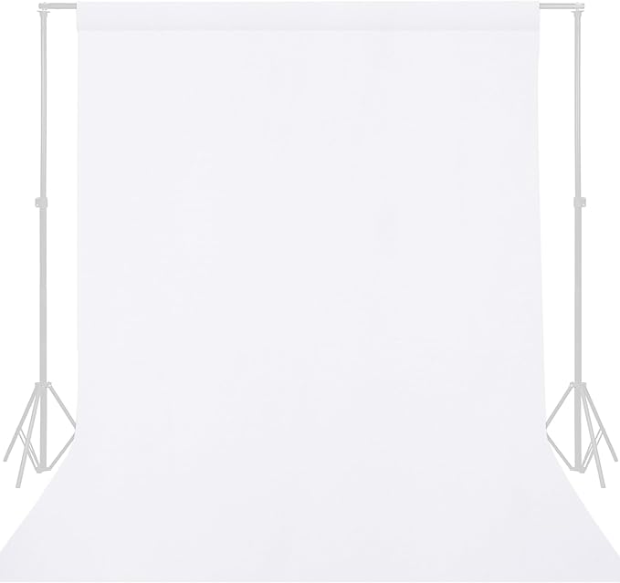 GFCC 7.5FTx10FT White Backdrop Background by GFCC