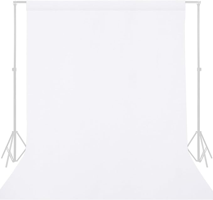 GFCC 6FTx9FT White Backdrop Background by GFCC