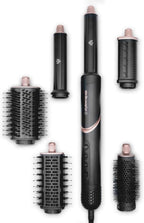 SRILabs StyleWrap Pro 7-in-1 Coanda Air Hair Multi Styler Dryer Brush with Negative Ions, Lighter and Foldable Design, Quiet Brushless Motor, Aviation-Grade Aluminum, Memory Function