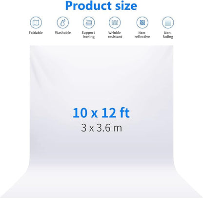 NEEWER 10 x 12FT / 3 x 3.6M PRO Photo Studio Premium Polyester Collapsible - Image 2