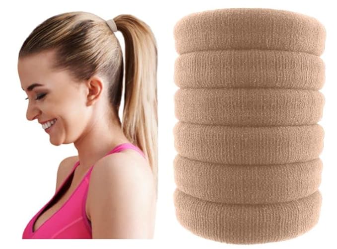 Styla Hair Ties for Thick Hair (Blonde)
