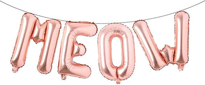 Cat Birthday Party Balloons by RUIANSI