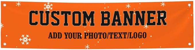 Personalized Banner 1'x4'-Customized Polyester Banner - Image 2