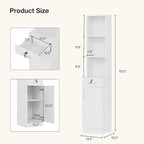Wall Mount Salon Stations for Hair Stylist, Hair Salon Storage Cabinet, Beauty Barber Station with Lockable Drawer, Shelves, Storage Cabinet, White