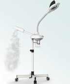 TASALON Professional 2 in 1 Facial Steamer With 5X Magnifying Foldable Arm, Ozone Mist Steamer for Face, Salon Spa Beauty Skin Care Equipment