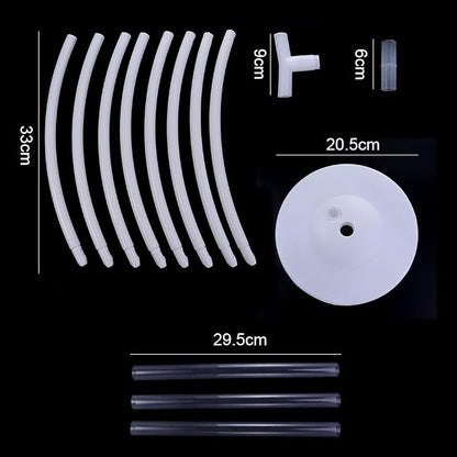 Vctitil 64 Inches Height Circle Balloon Arch Frame Stand Kit Round Balloon - Image 3