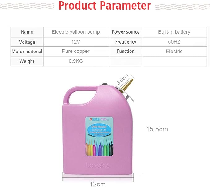 Electric Magic Balloon Pump Chargeable Twisting Modeling Balloon Pump Inflator - Image 4