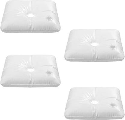 YALLOVE 4-Pack Thickened Water Weight Bags | Square Fillable Base by YALLOVEPARTYSUPPLIES