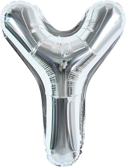 TONIFUL 40 Inch Large Silver Letter Y Foil Balloons Alphabet Balloons | Giant by TONIFUL