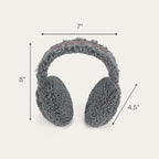 C.C Soft Winter Warm Adjustable Headband Ear Warmer Earmuffs
