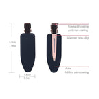 minihope 12 pieces No Bend Hair Clips, Curl Pin Clips, No Crease Hair Clips for Makeup Application，2022 style, non-slip.Hair won't get caught between plastic attached to metal. (Black)…