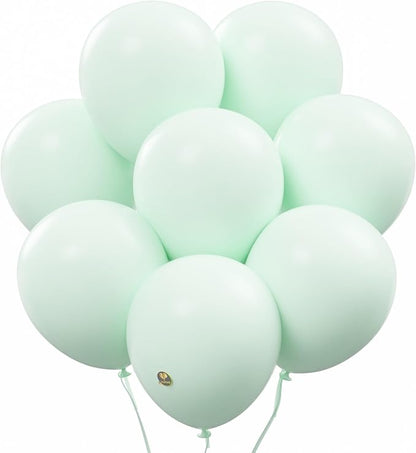 AFTERLOON® Biodegradable Natural Rubber Latex Balloons 50 pcs Pastel Green 10 by AFTERLOON%C2%AE
