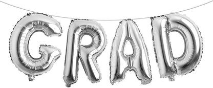 Foil Balloons Congrats Graduation Party Balloons Congratulations Letter Grad by RUIANSI