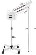 Professional 2 in 1 Facial Steamer Upgrade Esthetician Steamer with hot & Cold Nozzle Beauty Salon Spa