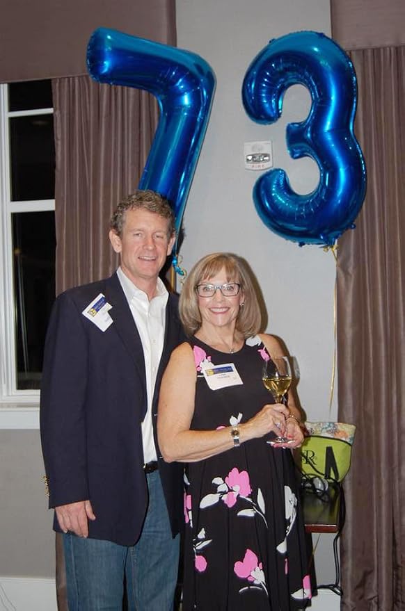 Navy Blue 7 Balloon - Image 8
