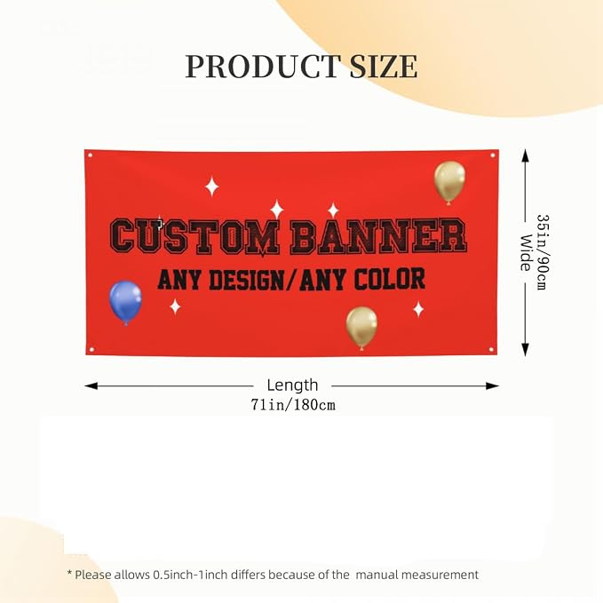 Personalized Banner 3'x6'-Customized Polyester Banner - Image 7