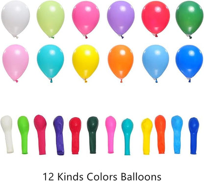 400 Pack Rainbow Balloons - Image 3