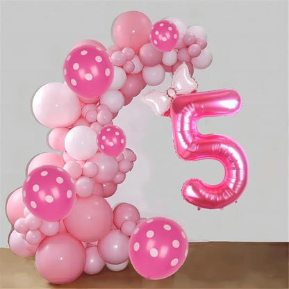40 inch Pink Number 5 Balloon - Image 3