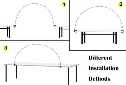 LANGXUN 12ft White Table Balloon Arch Kit | Balloon Arch Stand Frame, Birthday - Image 5