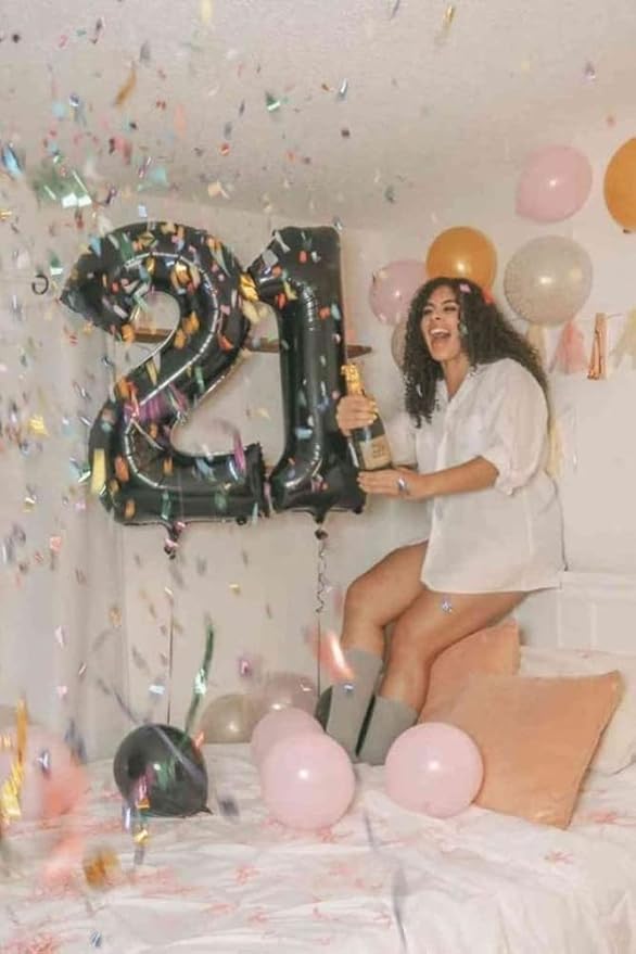 12 Balloon Numbers 40Inch for 12th Year Old Birthday Decorations, Inflation - Image 3