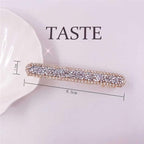 WHITEBRIDGE 4pcs Crystal Alligator Clips For Women Girls