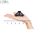 Camila Paris CP2905 French Hair Clip for Women, Girls Black Hair Claw Clips Jaw Fashion Durable and Styling Hair Accessories for Women, Strong Hold No Slip Grip, Made in France