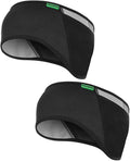 ROCKBROS Fleece Ear Warmers Headband Men Women for Running Cycling Biking Warm Ski Ear Band for Winter Cold Weather