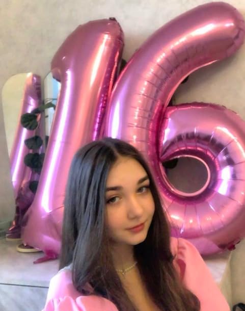 Pink Number 6 Balloon 40 inch, Balloon numbers party supplies, deco photo shoot - Image 4