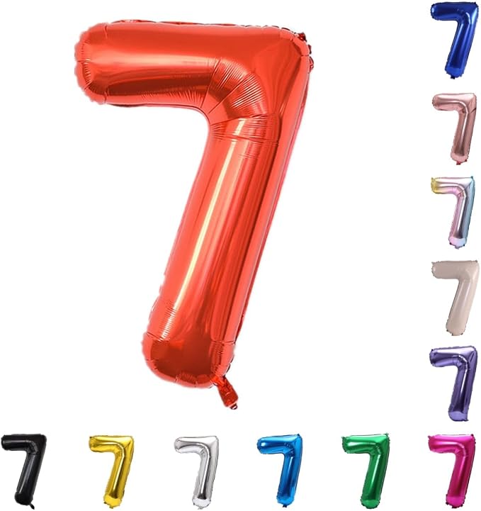 YPSelected 32 Inch Large Foil Helium Number Balloon Birthday Wedding Party 0-9 by YPSelected